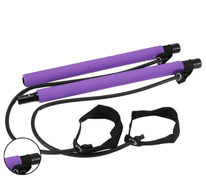 Wielofunkcyjny Drążek Pilates z Gumami